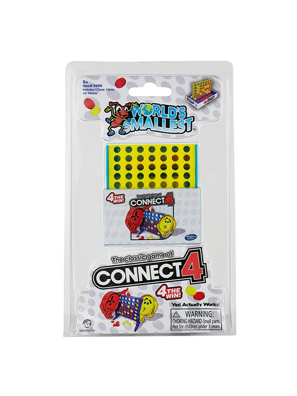 World's Smallest Connect 4 Playset