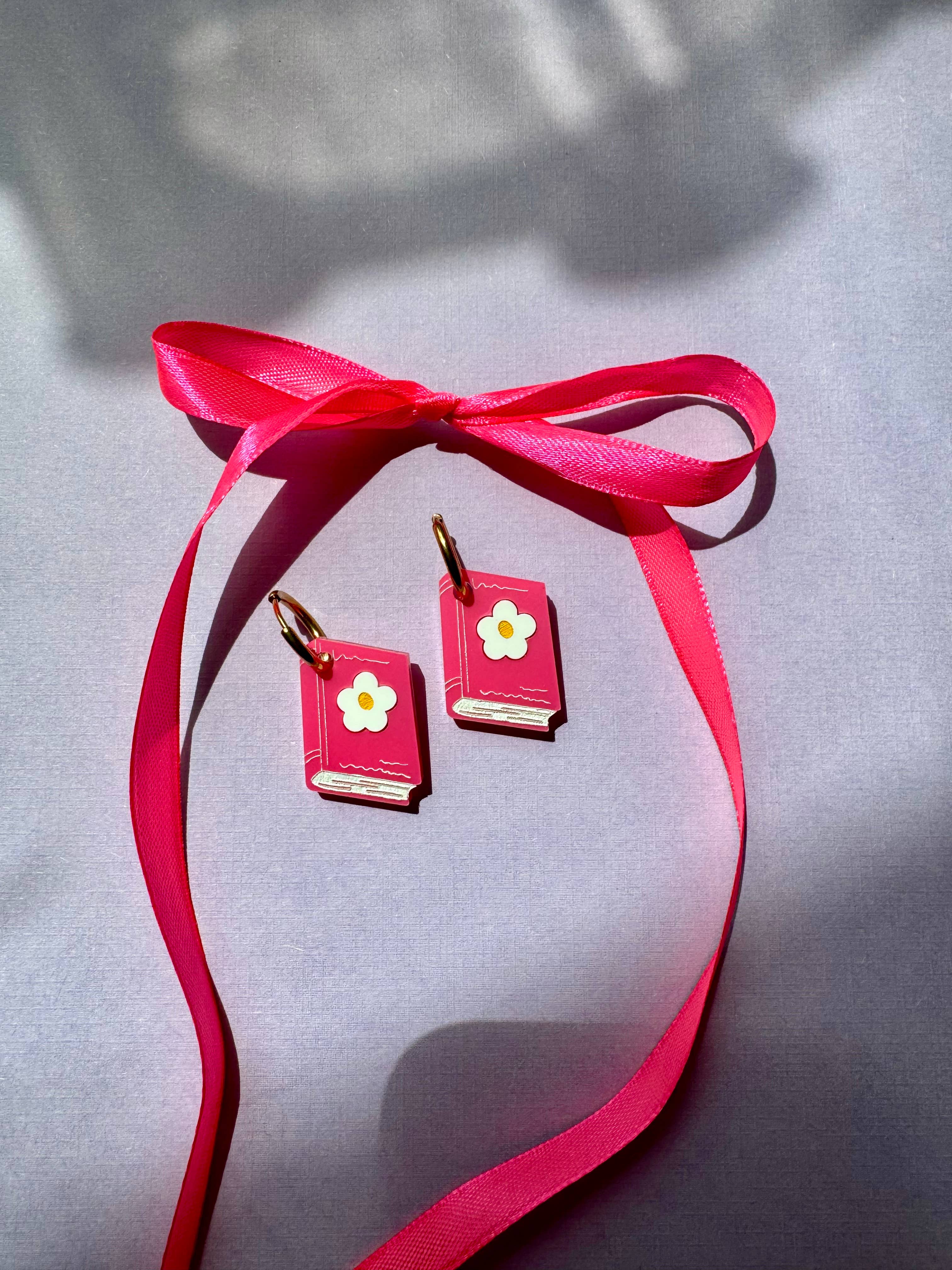 Book Club Earrings