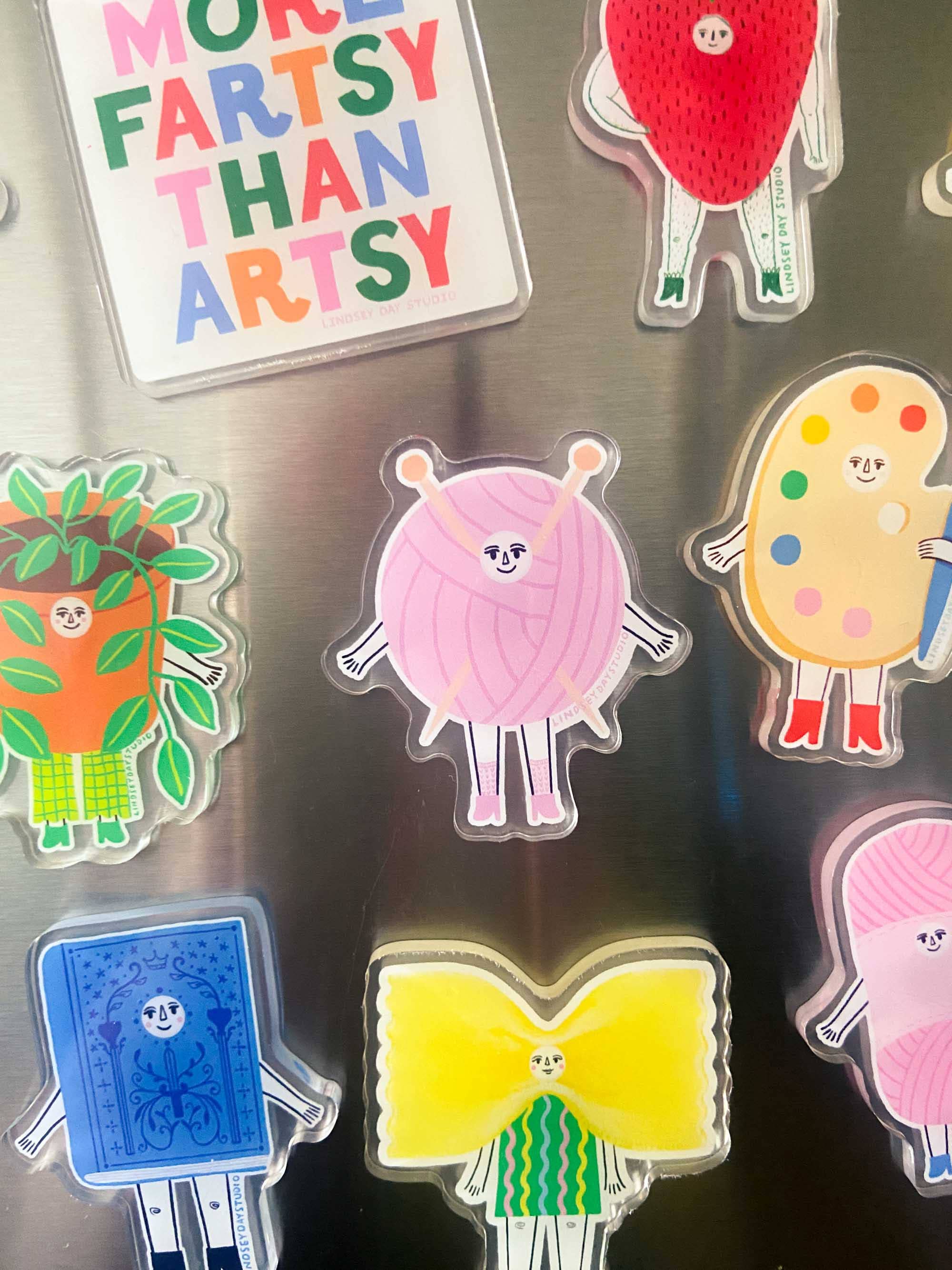 Knitting Friend Magnet