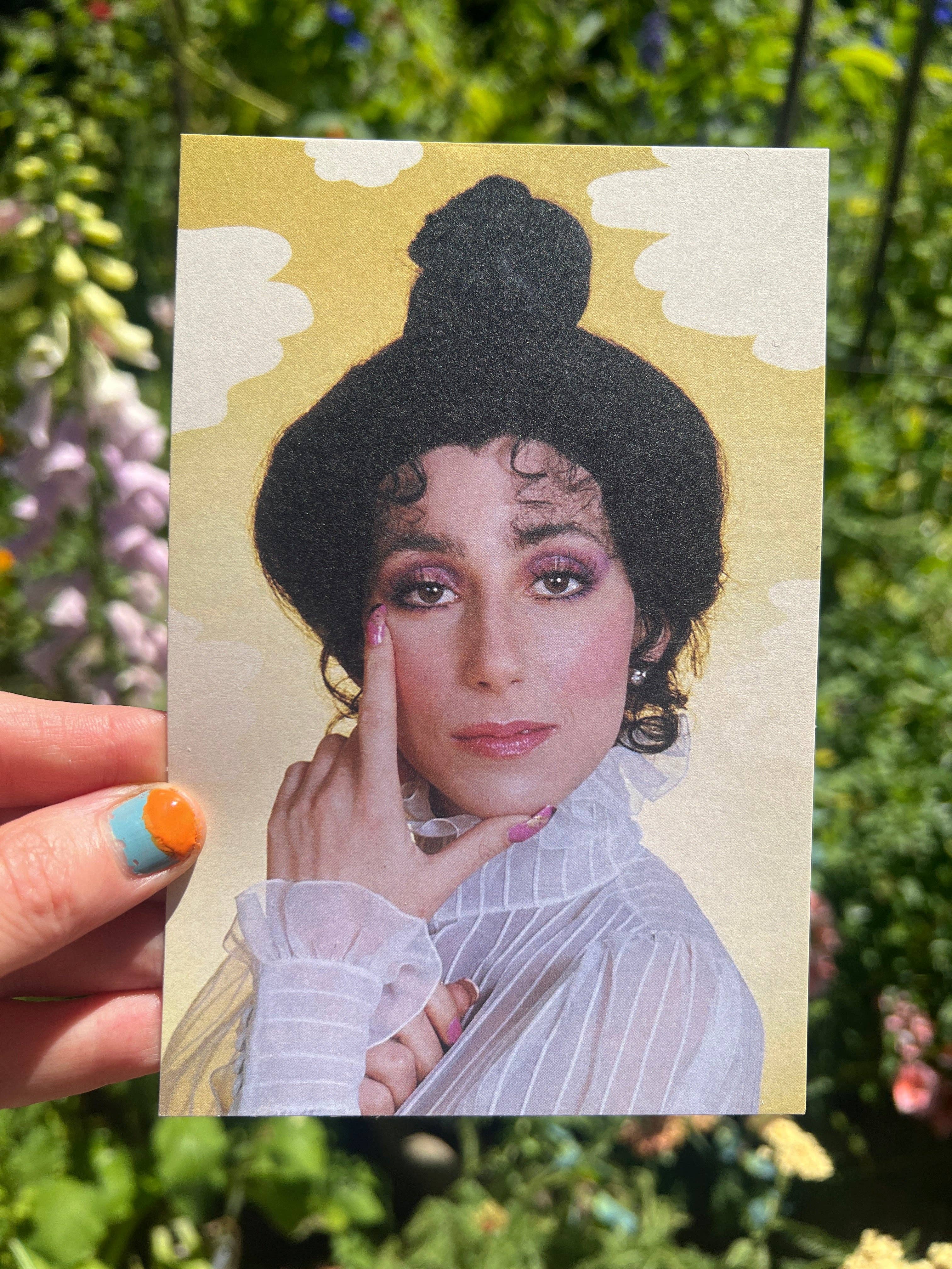 Cher-ing is Caring Postcard