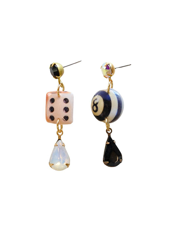 Taking Chances Dangle Earrings