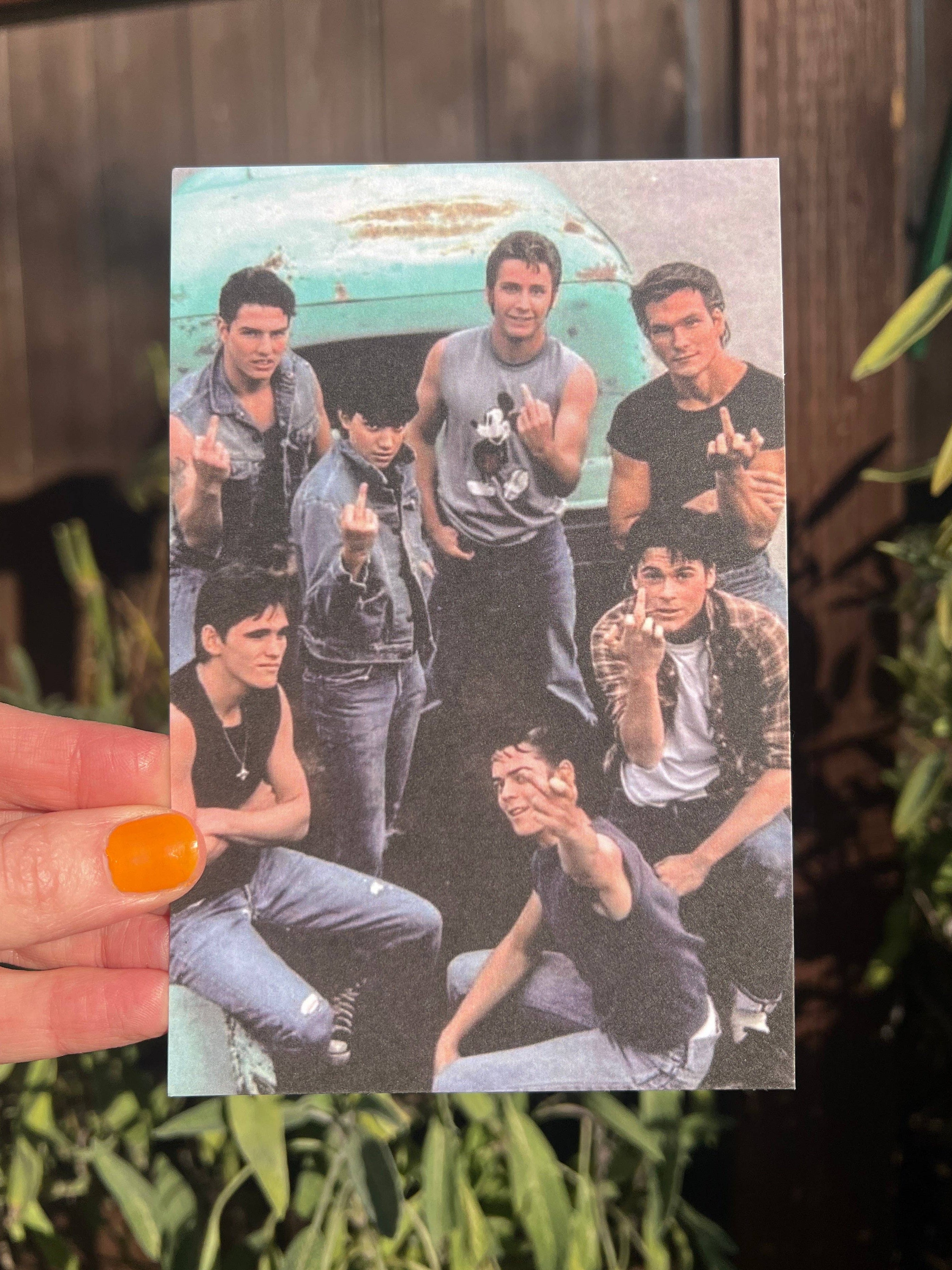 Stay Gold The Outsiders Postcard