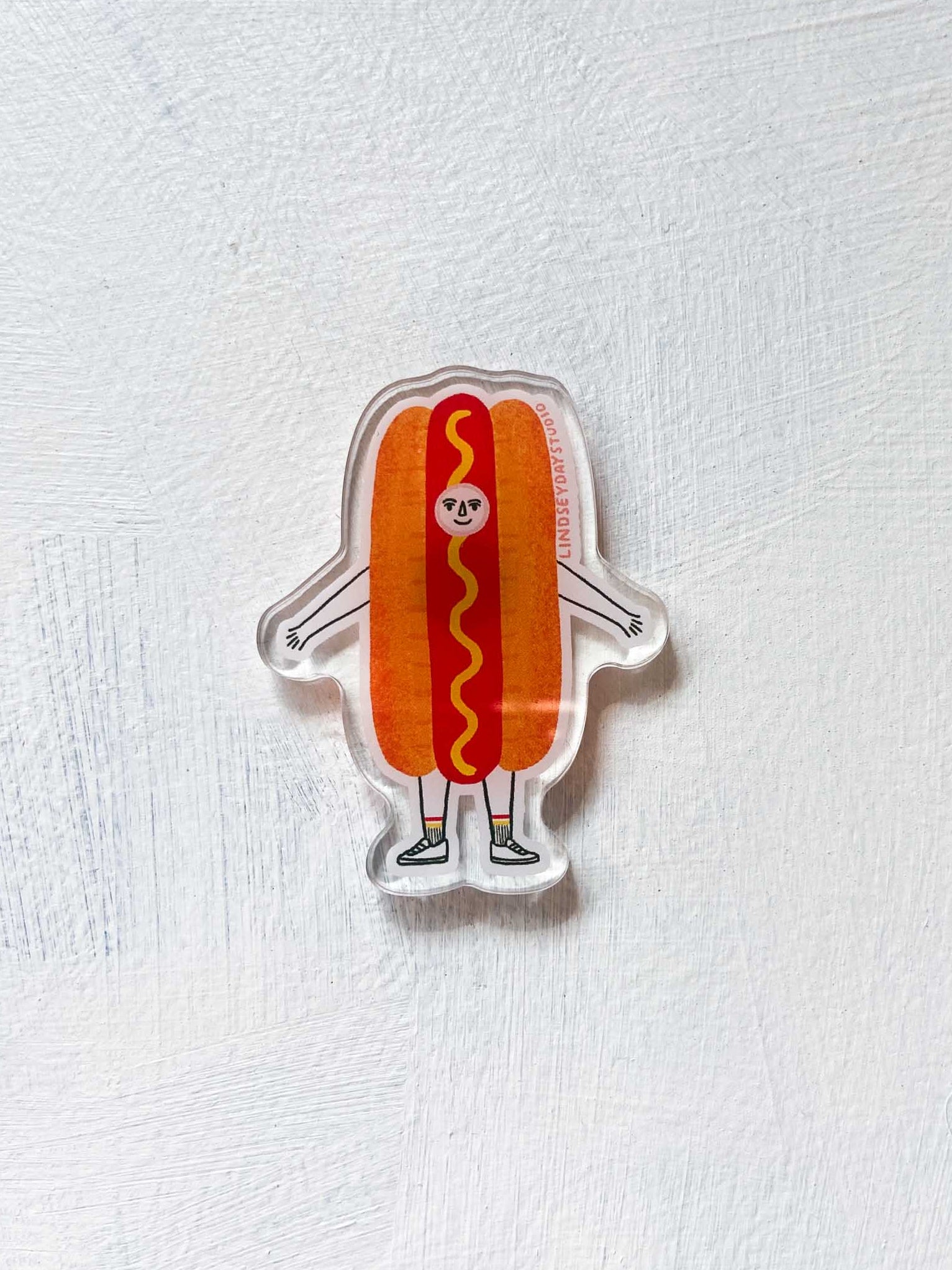 Hot Dog Friend Magnet