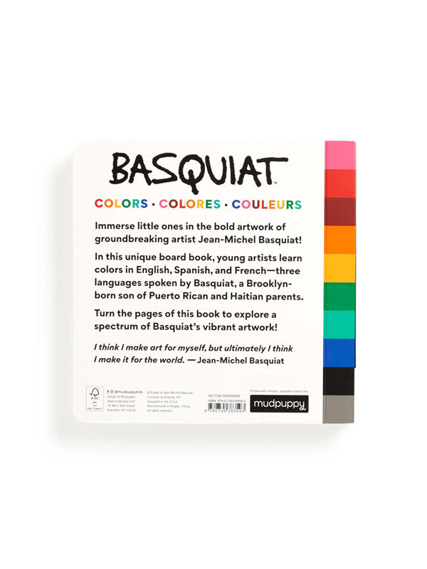 Basquiat Colors Board Book