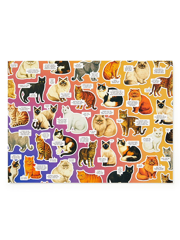 Moody Cats: 1000 Piece Puzzle