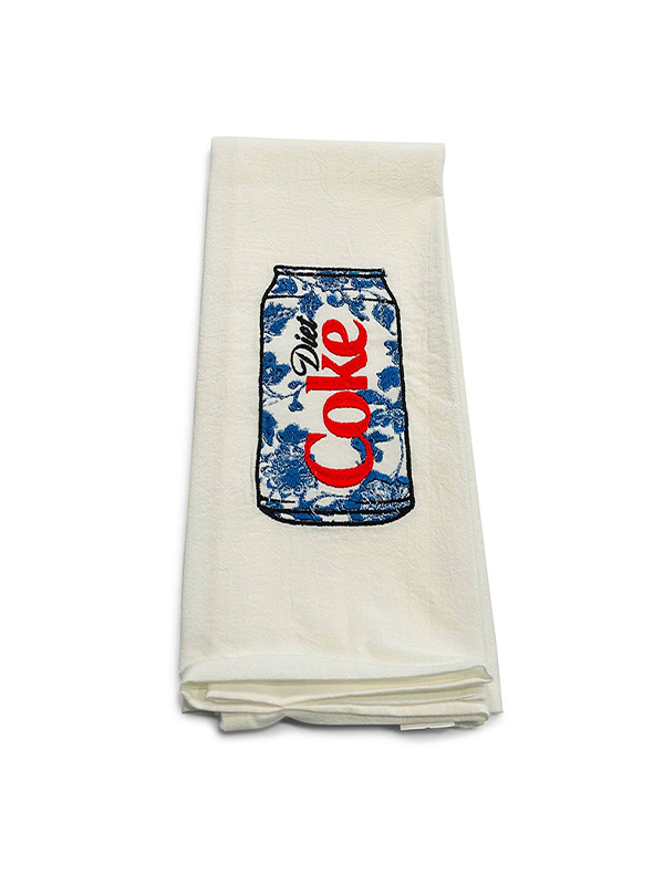 Chinoiserie Diet Coke Tea Towel