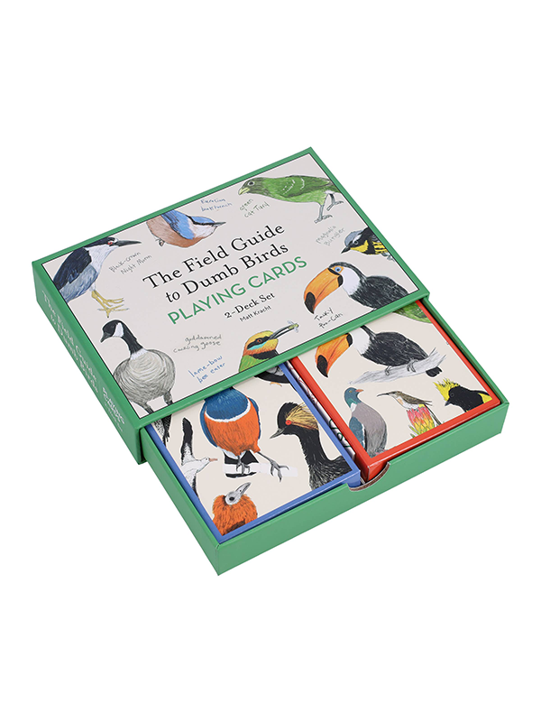 Field Guide to Dumb Birds Playing Cards