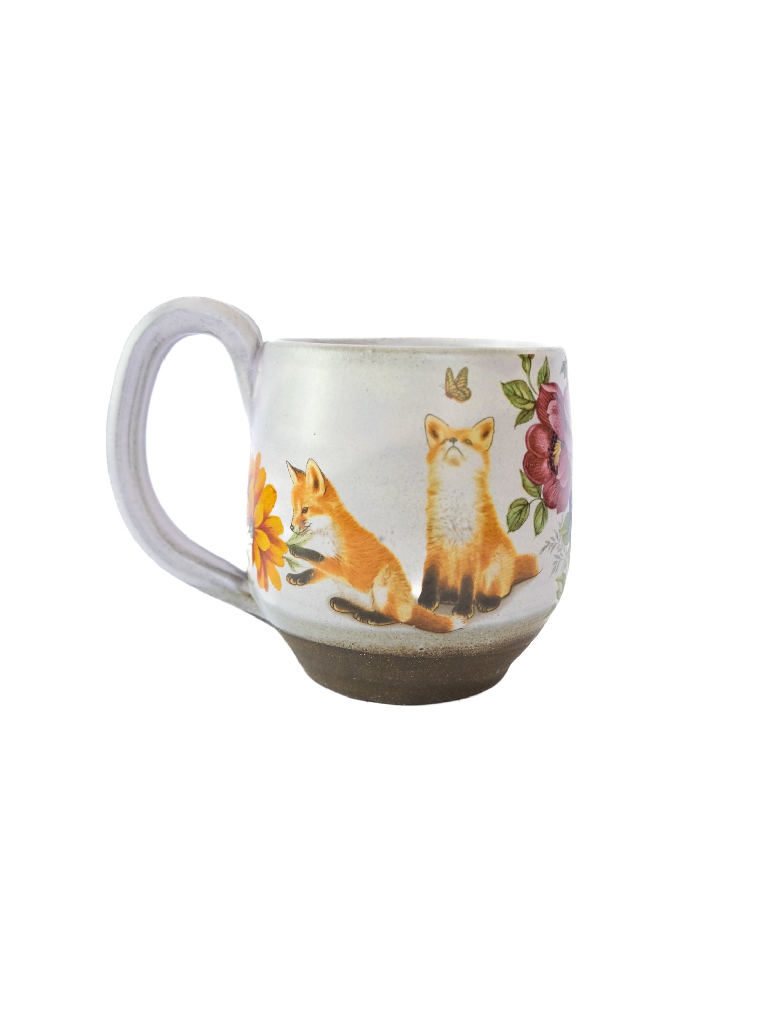 Mug: Fox Family (Lavender)