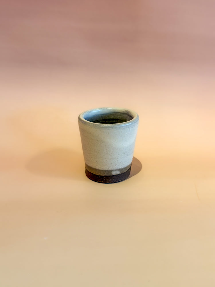 Shot Glass: Goldfinch (White)