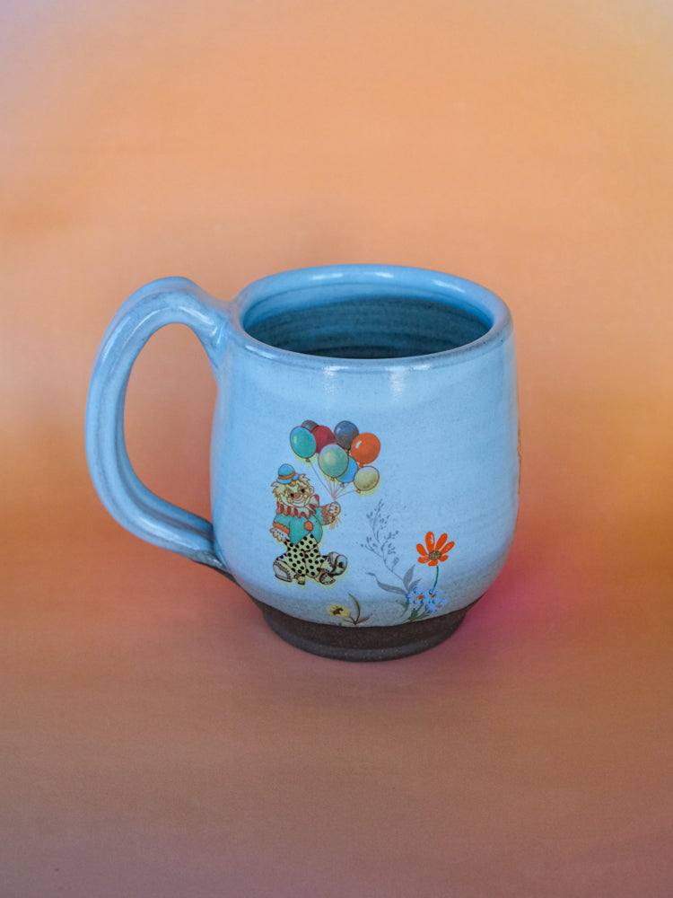 Mug: Clowns (Sky Blue)