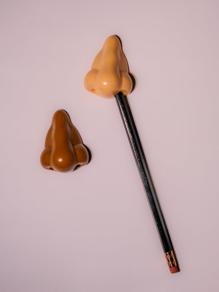 Nose Pencil Sharpener (Single, Assorted)