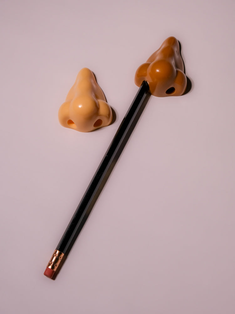 Nose Pencil Sharpener (Single, Assorted)
