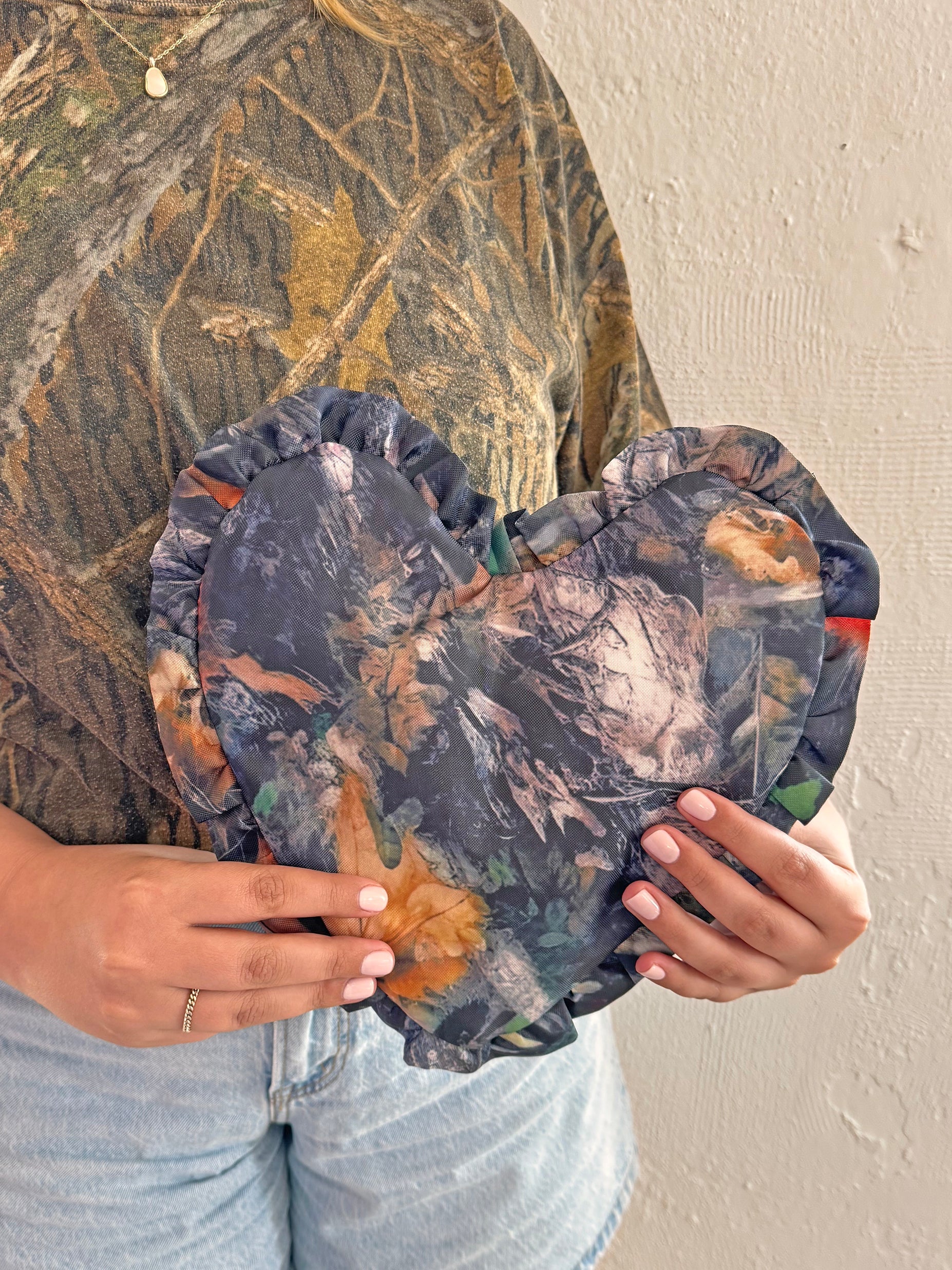 Camo Heart Smell Proof Bag
