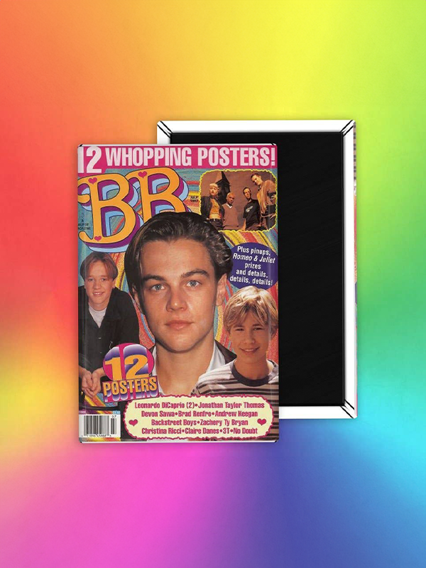BB Bop Teen Magazine Fridge Magnet: Leo/JTT