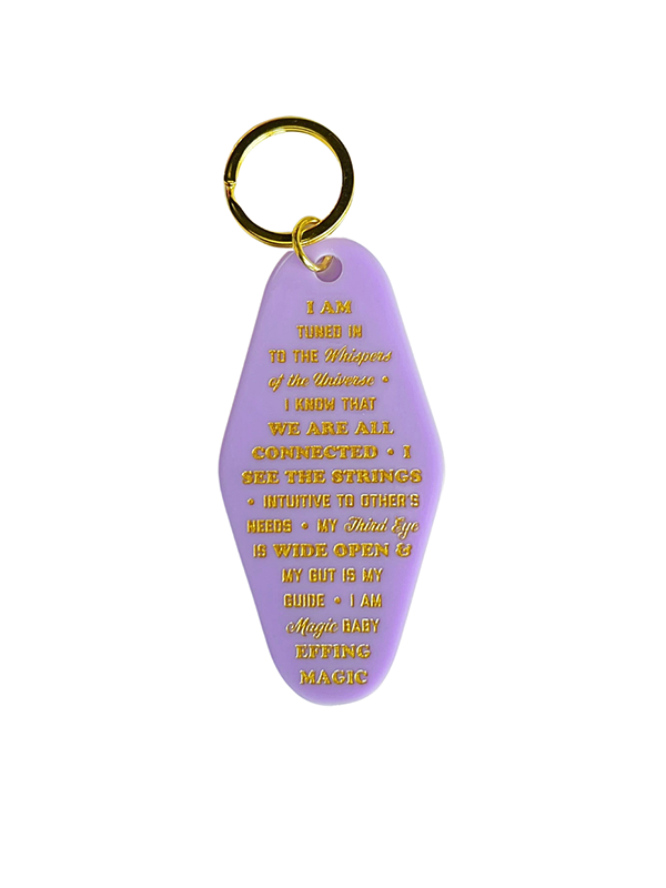 Motel Keychain: The Visionary Mantra