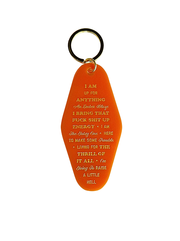 Motel Keychain: The Mastermind Mantra