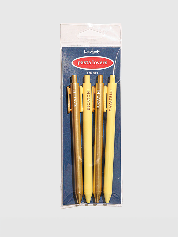 Pen Set: Pasta Lovers