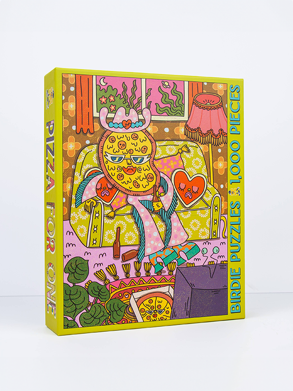 Pizza For One Puzzle: 1,000 Pieces