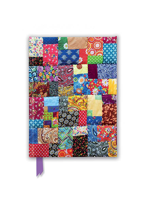 Patchwork Quilt Foiled Journal