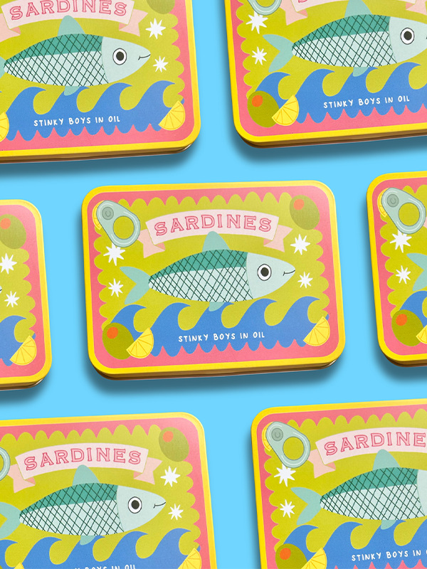 Sardine Storage Tin