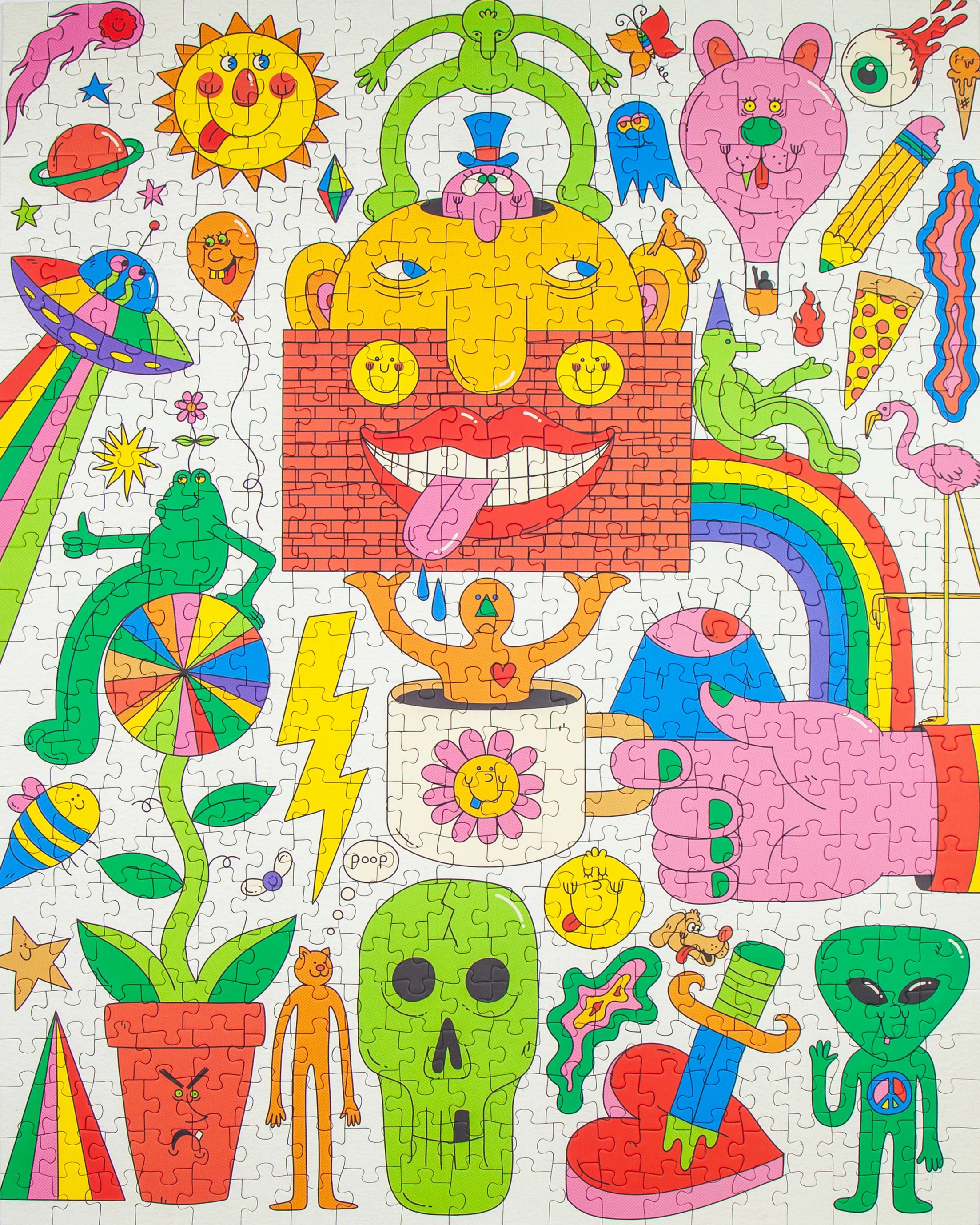 Sketchbook Puzzle: 500 Pieces