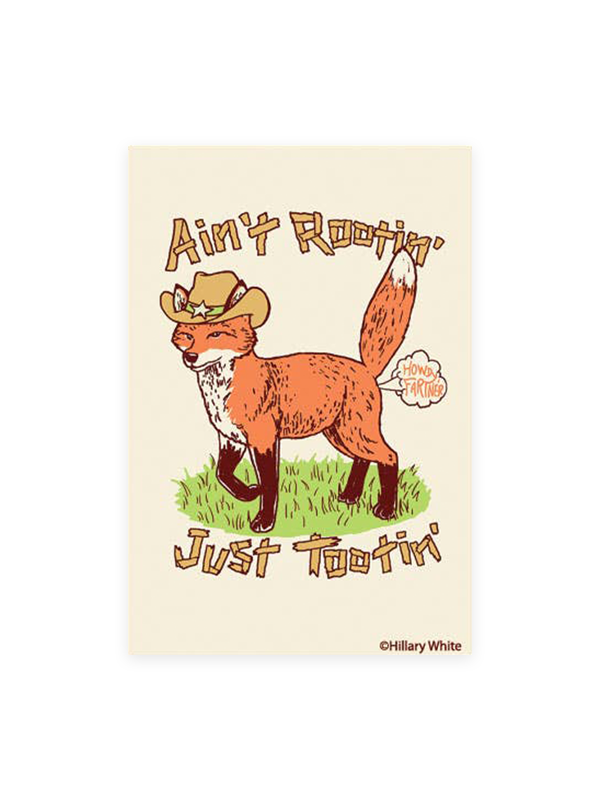 Magnet: Ain't Rootin' Just Tootin'