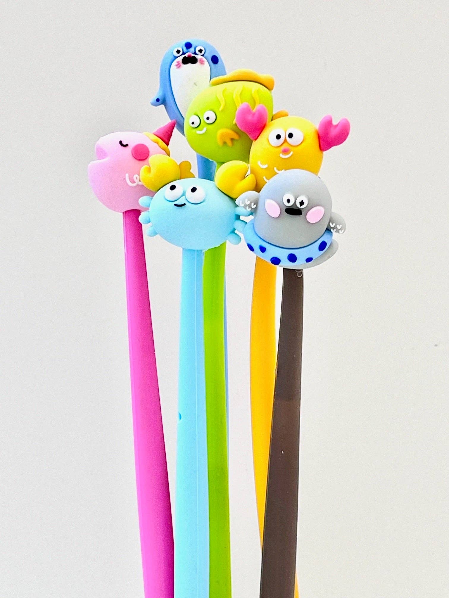 Happy Sea Animal Gel Pen: Assorted