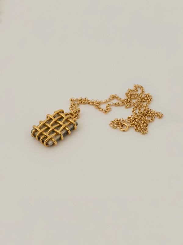Phoebe Necklace: Abalone