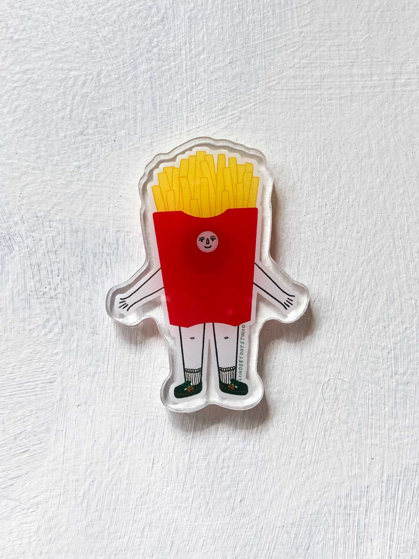 French Fries Friend Magnet
