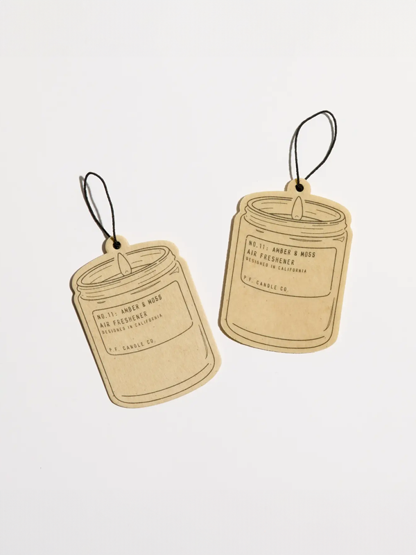 Amber & Moss Air Fresheners: 2 Pack