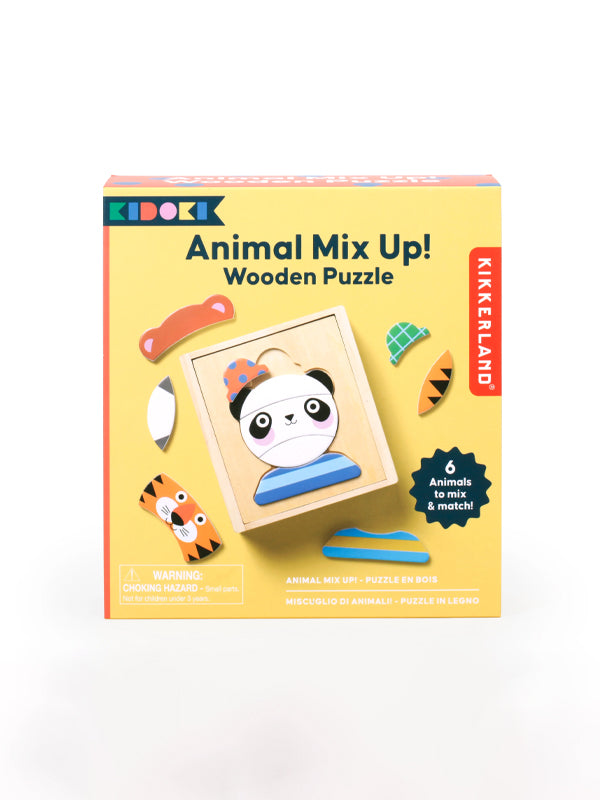 Animal Mix Up! Wooden Puzzle