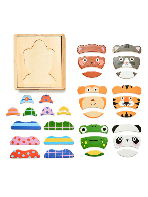 Animal Mix Up! Wooden Puzzle