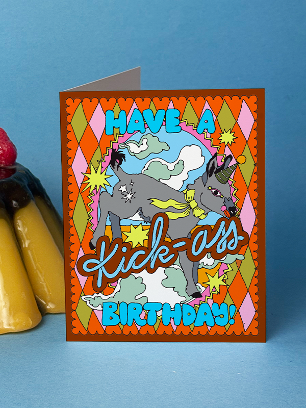 Kick-Ass Birthday Card