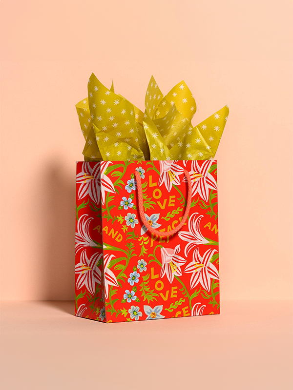 Tissue Paper: Asterisk (5 Sheets)
