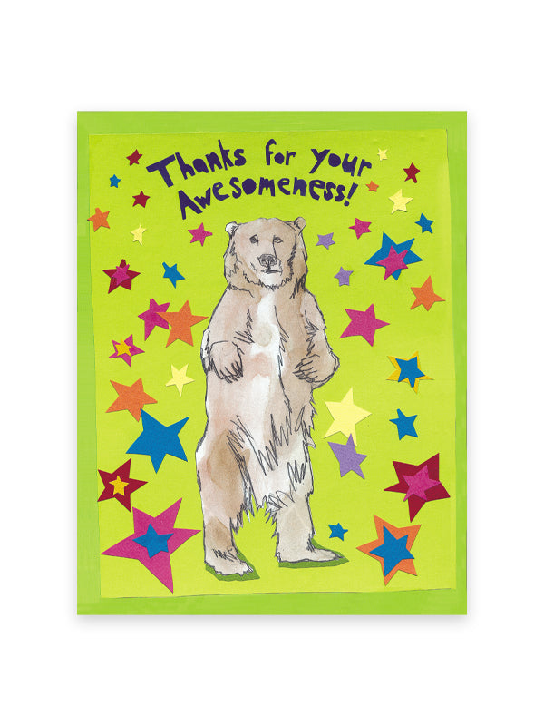 Thanks For Your Awesomeness Card