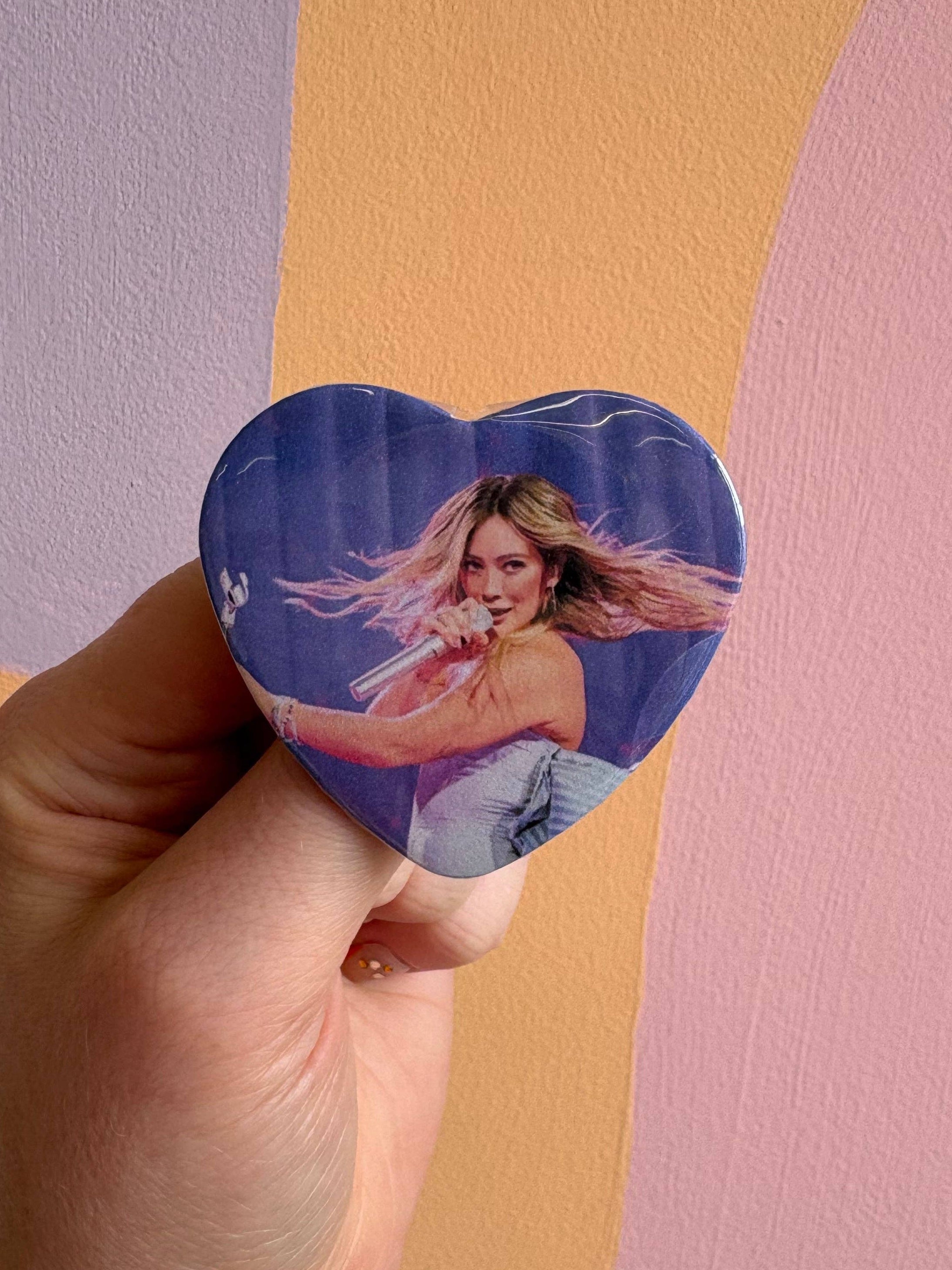 Hillary Duff Hair Flip Pin
