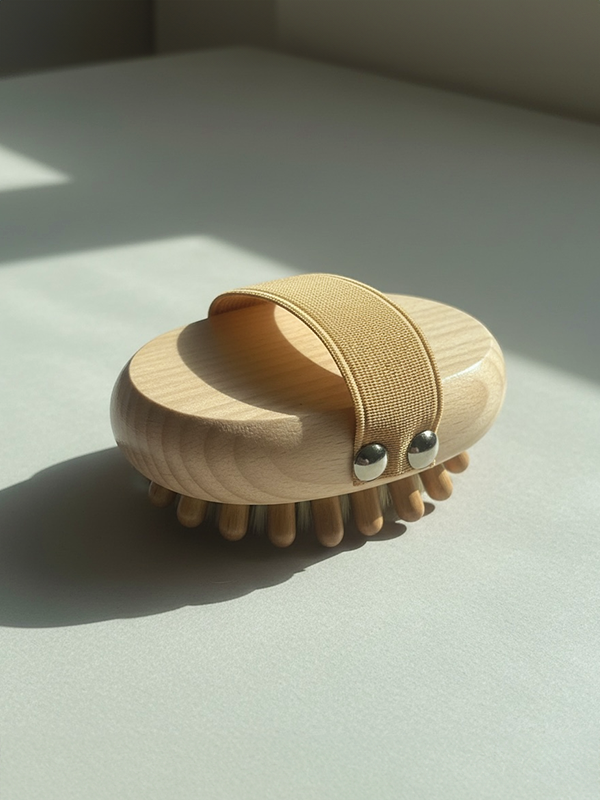 Bamboo Lymphatic Drainage Massage Brush