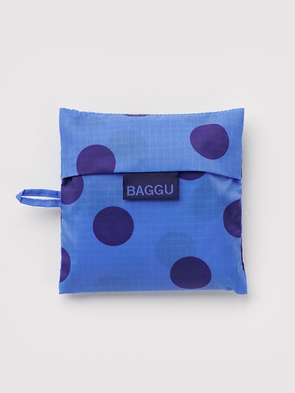 Standard Baggu: Blue Polka Dot