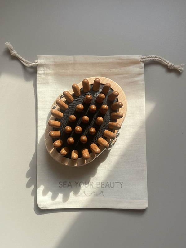 Bamboo Lymphatic Drainage Massage Brush
