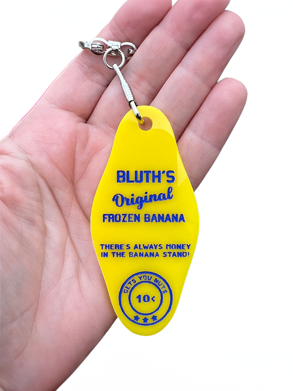 Bluths Original Frozen Banana Keychain