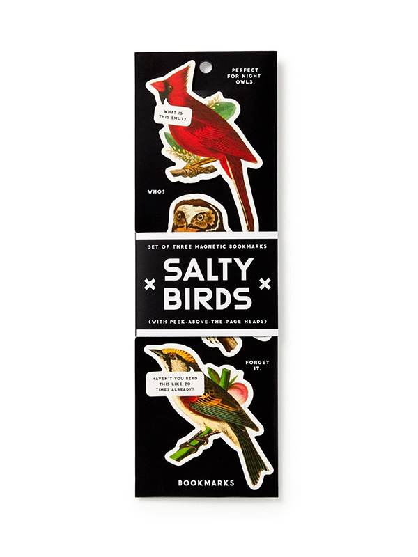 Salty Birds Magnetic Bookmark Set