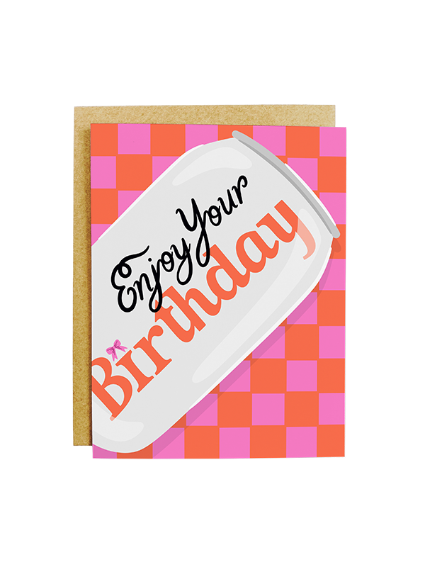 Diet Coke Birthday Card