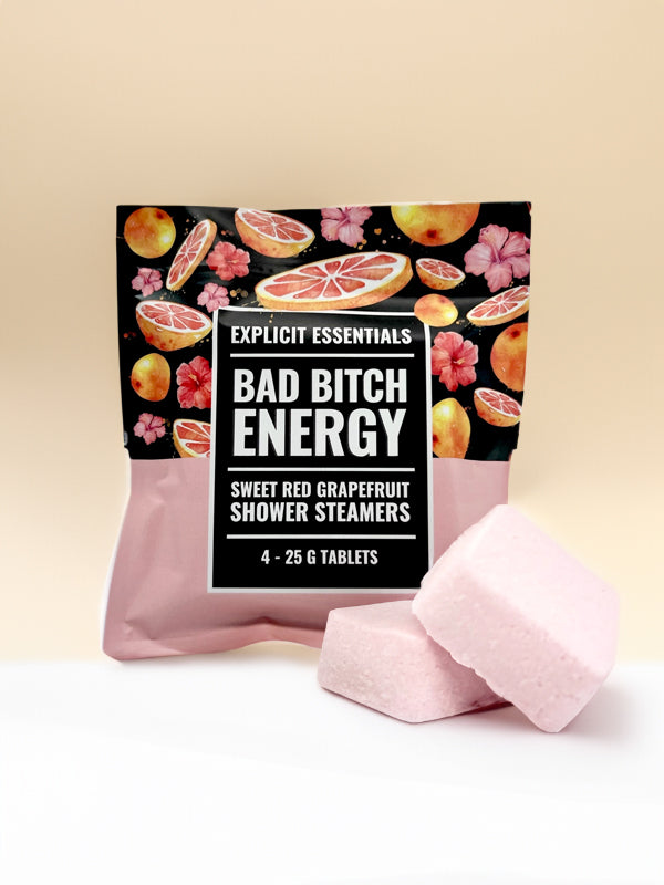 Shower Steamers: Bad B*tch Energy Grapefruit (Bag of 4)
