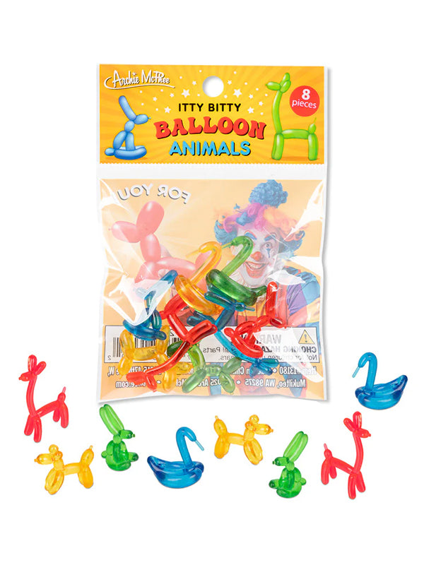 Itty Bitty Balloon Animals: Bag of 8