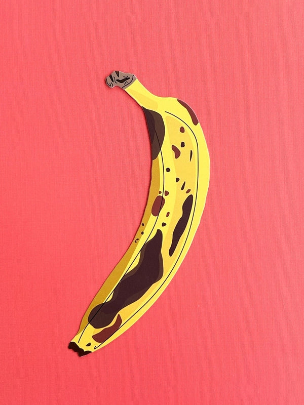 Aged Banana Bookmark