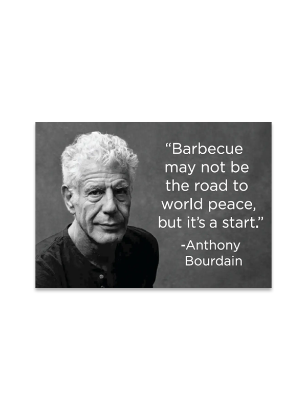 Magnet: Barbecue Anthony Bourdain