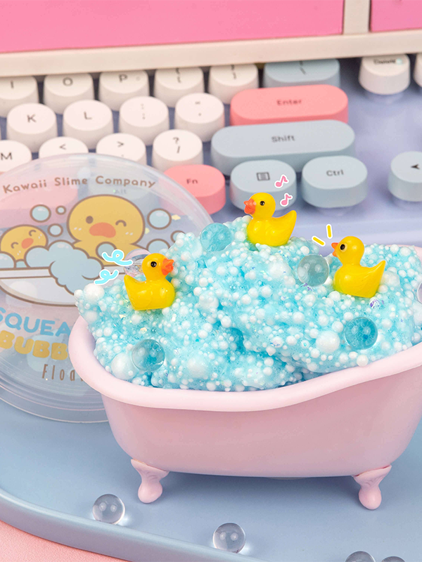 Squeaky Clean Bubble Floam Slime