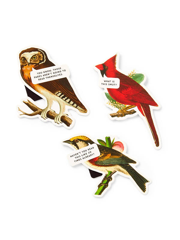 Salty Birds Magnetic Bookmark Set