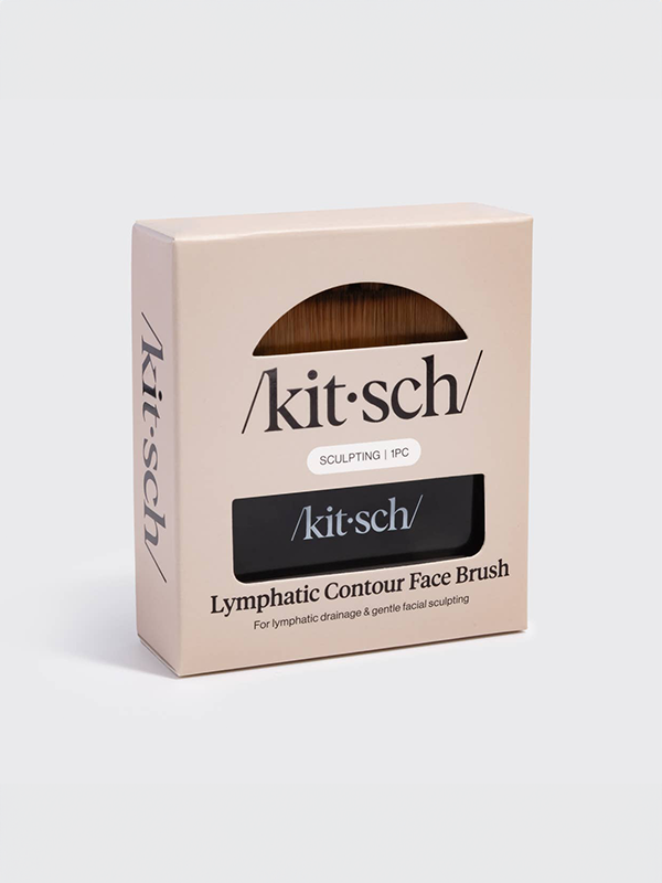 Lymphatic Contour Face Brush: Black