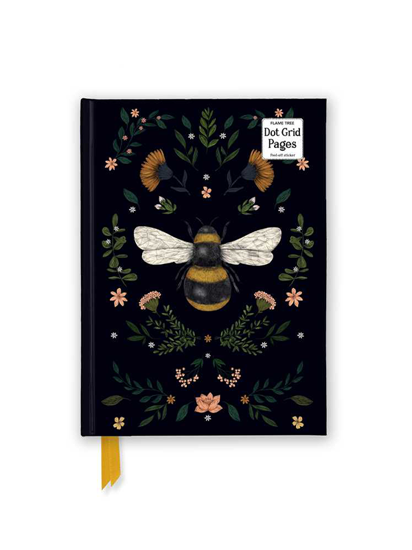 Bee Foiled Dot Grid Journal